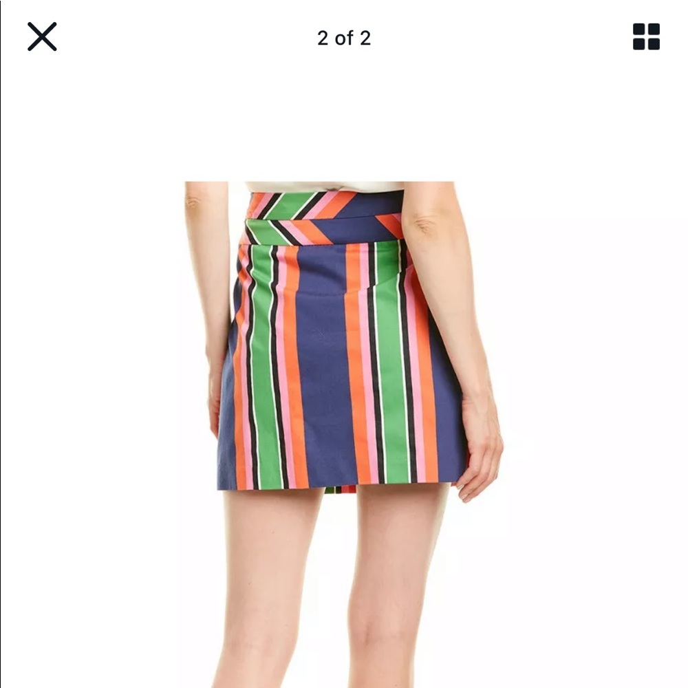 Trina Turk Free Time Multicolored Mini Skirt